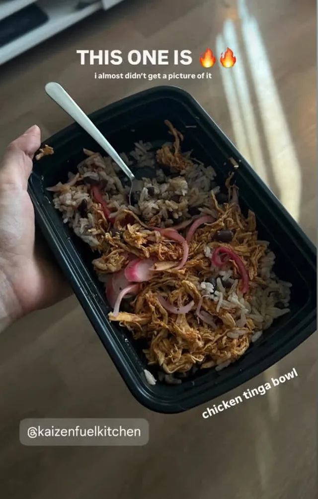 Kaizen meal prep plate