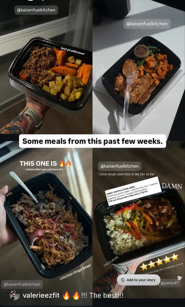 Protein-forward meal portion